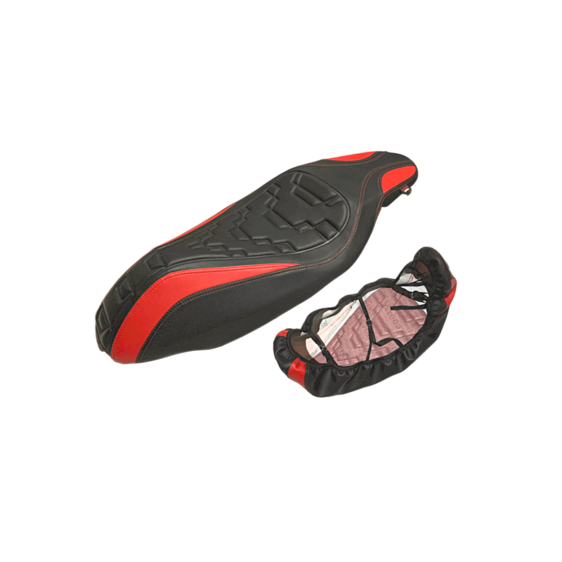 Jual Cover Kulit Jok Motor / Sarung Jok Motor Model Piramid Tanpa