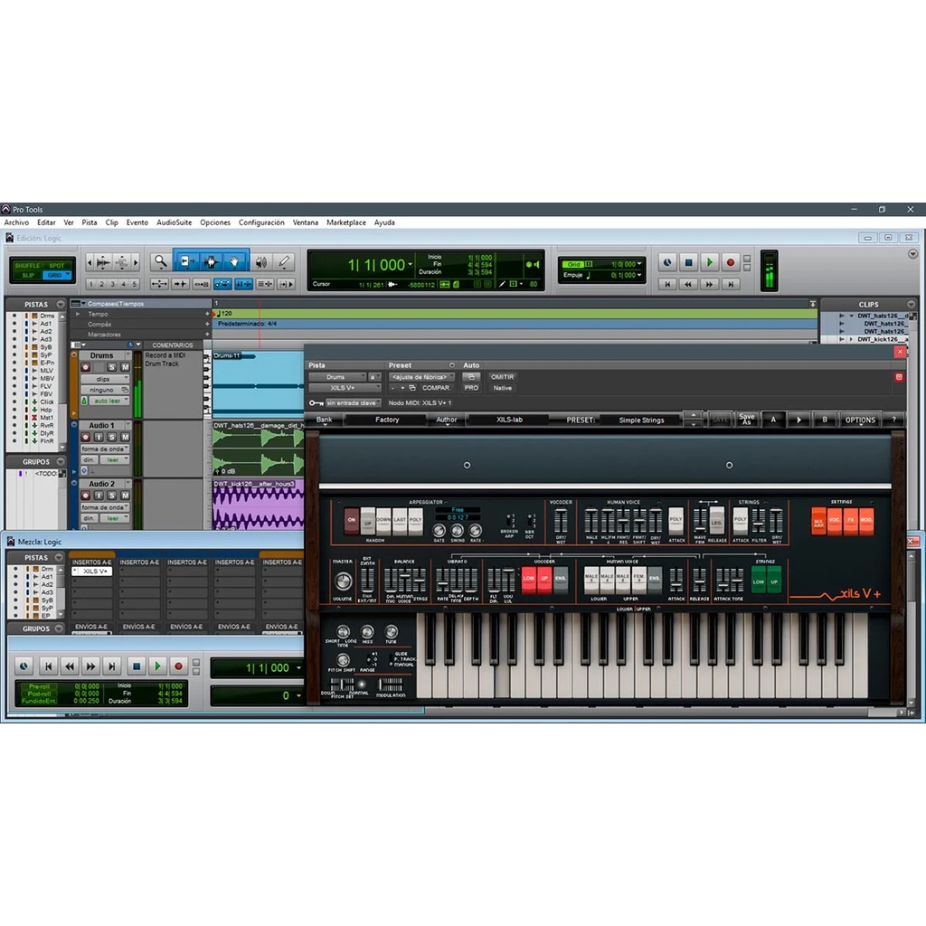Jual XILS-lab XILS V Plus v1 VST Plugin classic analog vocoder keyboard ...