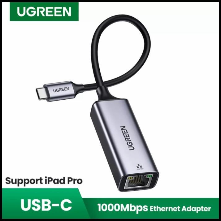 Jual Ugreen Usb C To Lan Gigabit Ethernet 1000Mbps Rj45 Network Adapter ...