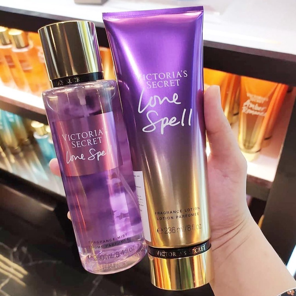 Jual TOP BEST SELLER Victoria Secret Set Body Mist & Body Lotion Best