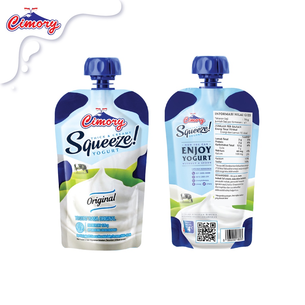 Jual Cimory Squeeze 120 ml | Shopee Indonesia