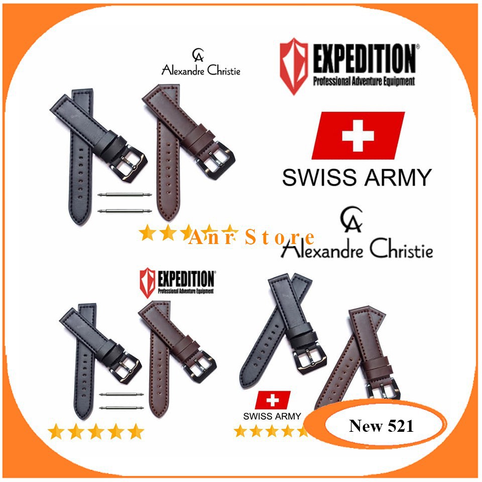 VERY STRONG GENUINE LEATHER WATCH STRAP EXTRA LONG RAVENNA XXXL 18, 20, 22, 24MM - Foto 11