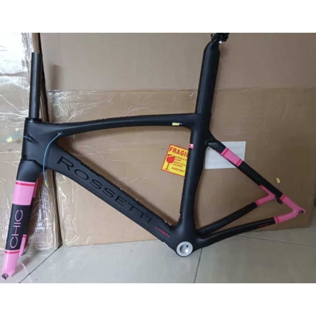 Frame carb s road fashion bike murah