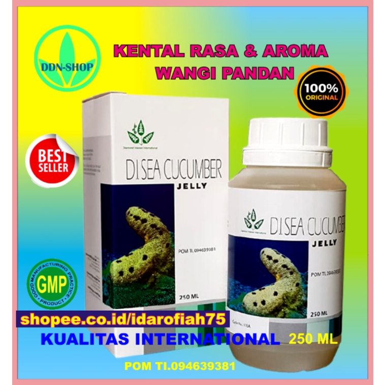 Jual Sea Cucumber Jelly Gamat 250 ml Diamond Interest Shopee Indonesia