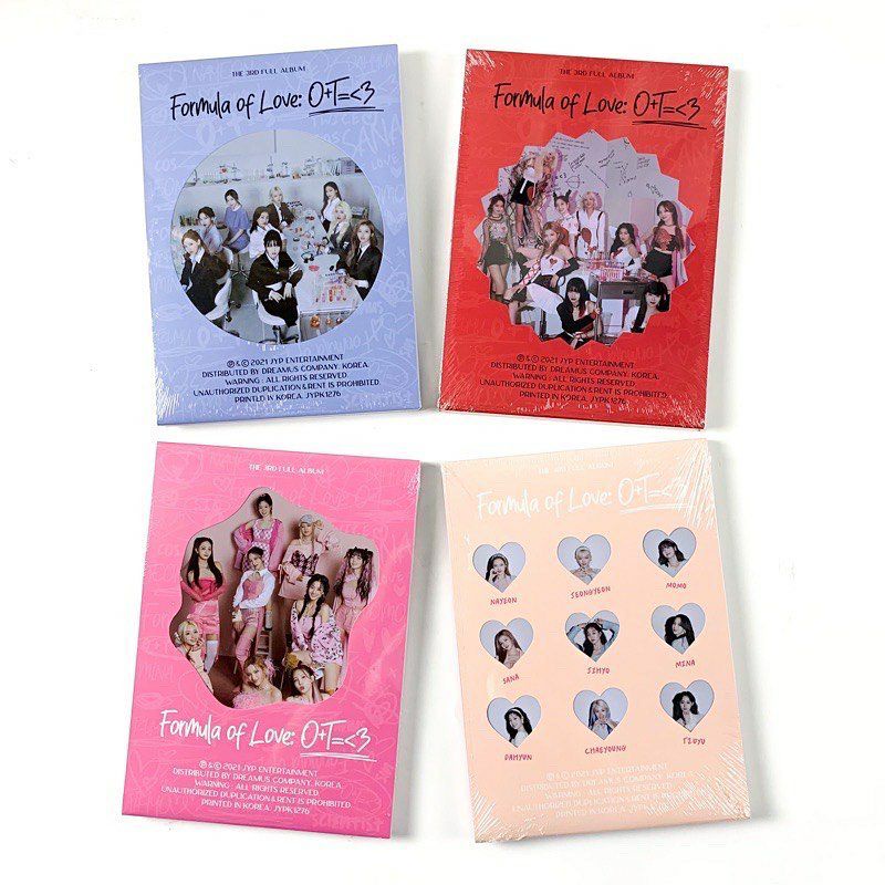 Jual TWICE 3rd Full Album - Formula Of Love: O+T=