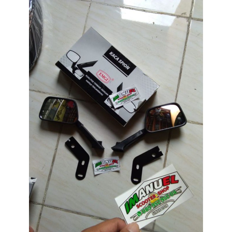 Jual Spion Vespa Px Emgi Kaca Sepion Vespa Set Shopee Indonesia