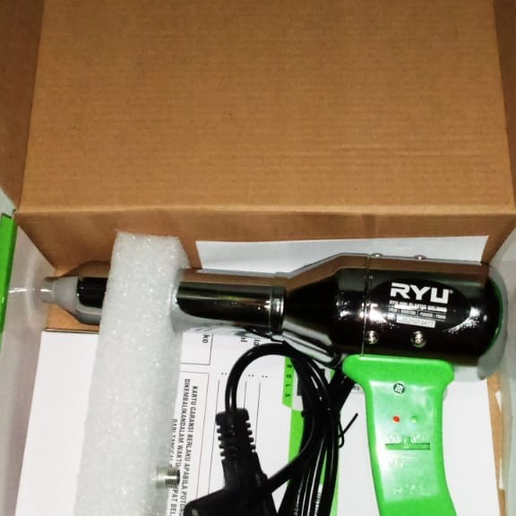 Jual RYU HOT HEAT GUN LOW 700 WATT LAS PIPA PVC PLASTIK RWG700 TEKIRO ...