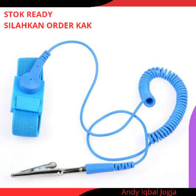 Jual Gelang Anti Static Buat Praktek / Anti Statis - ESD Wrist Strap ...