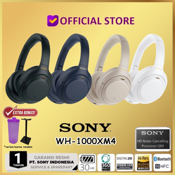 Jual Sony WH-1000XM4 Wireless Headphone WH1000XM4 WH 1000XM4 WH1000 XM4 ...