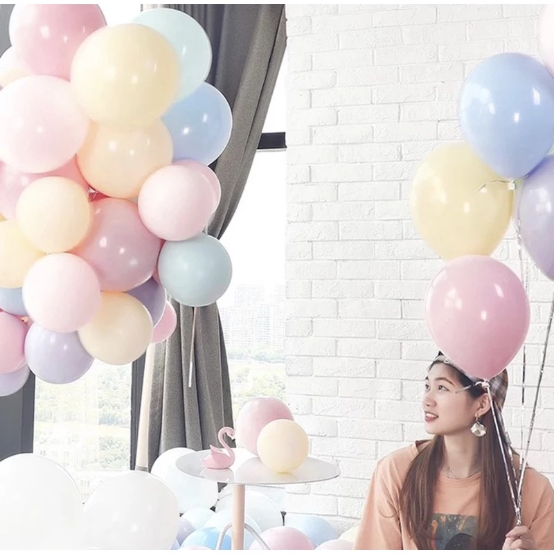 [UNIK88] Balon Latex Doff Macaron 5inch (balon ultang tahun/ party) | AutoStock