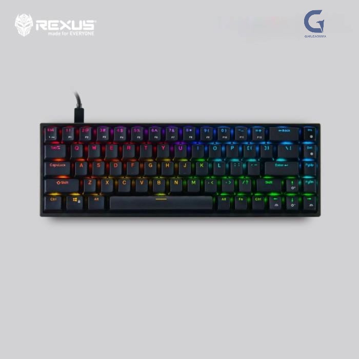 Jual Keyboard Gaming REXUS DAIVA RX-D68 BLACK BLUE SWITCH | Shopee ...
