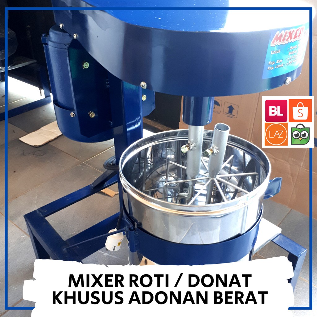 Jual Mesin Adonan Roti Pengaduk Adonan Bakery Mixer Donat