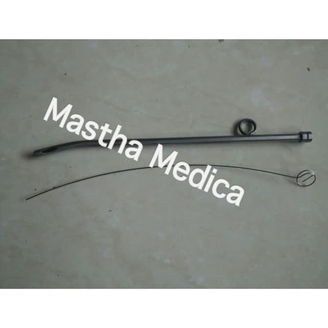 Jual Metal Kateter Besi stainless steel Catheter Urine 12 FR Renz ...