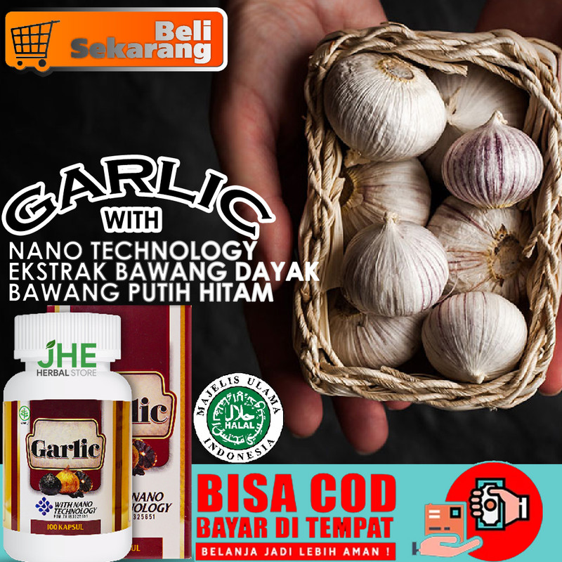 Jual Obat Tradisional Tenggorokan Gatal Batuk Nafas Sesak Garlic Isi