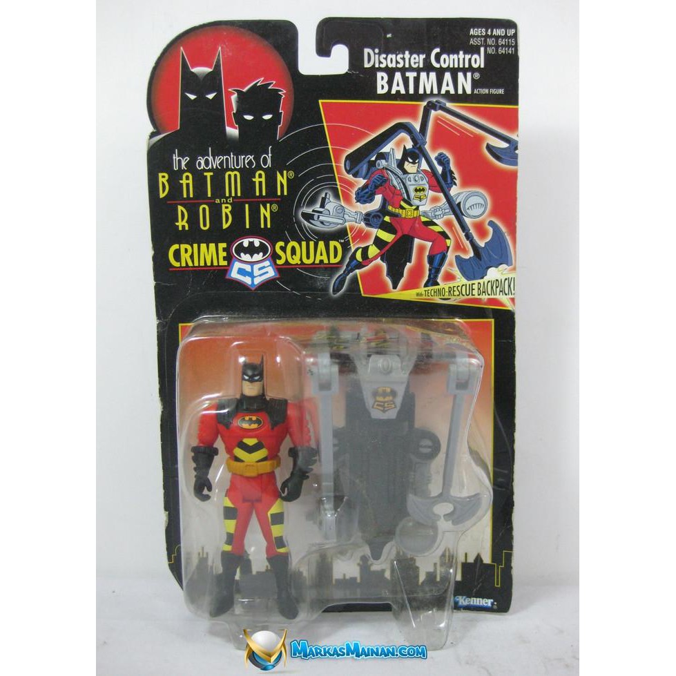 Jual [mainan-hobi] Batman Disaster Control Batman Crime Squad Series 2 ...