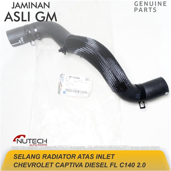 Jual SELANG RADIATOR ATAS INLET CHEVROLET CAPTIVA DIESEL FL C140 2.0 ...