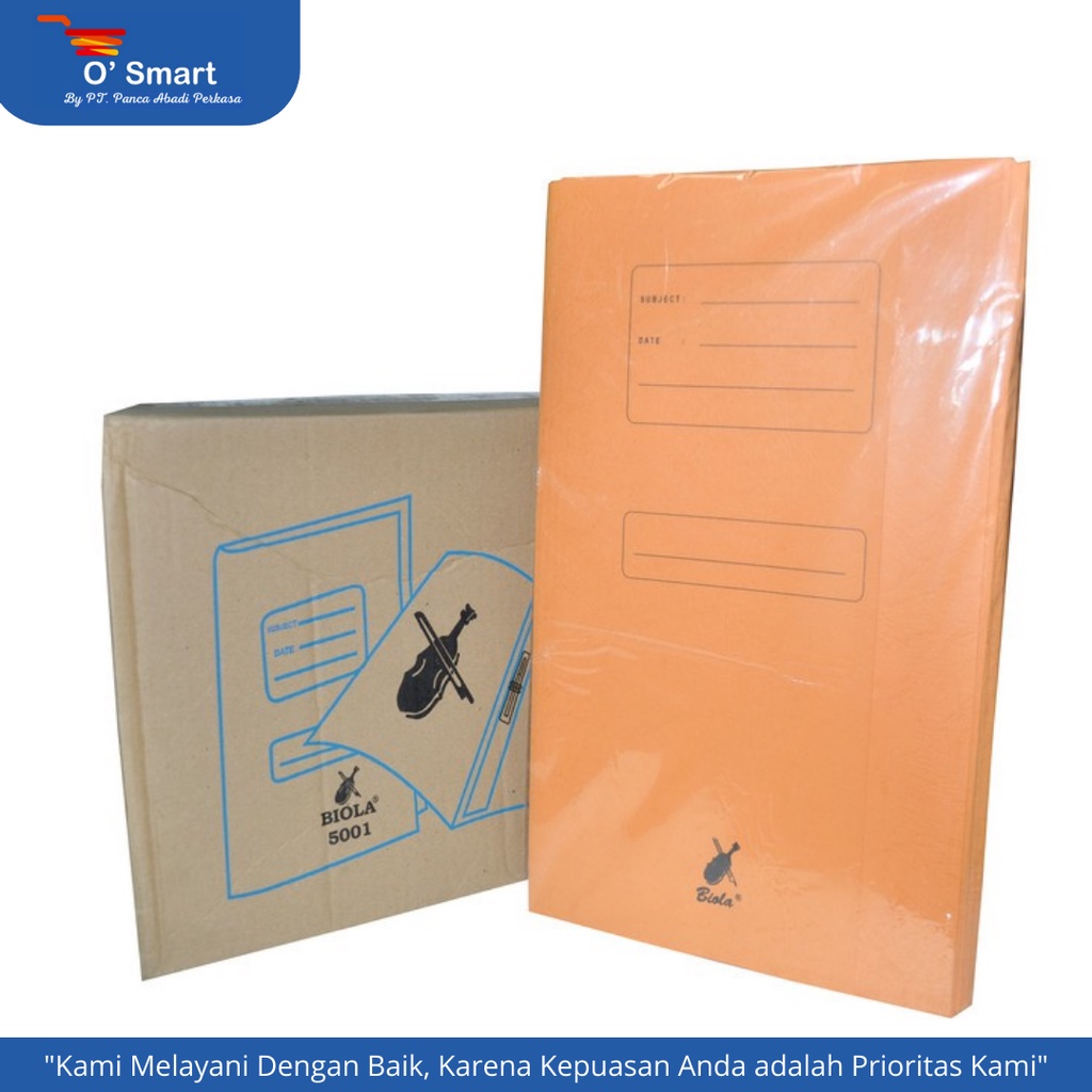 Jual BIOLA Map Kertas/Stopmap 5002 (Perbox isi 50 Lembar) | Shopee ...