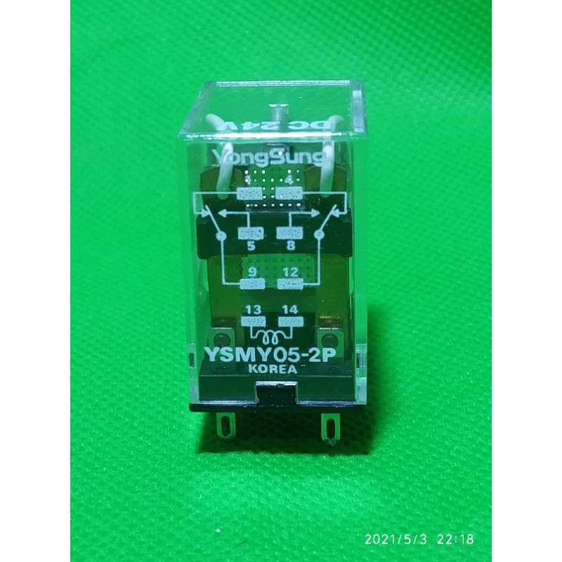 Jual Relay YONGSUNG YSMY 05-2PS DC24V dc 24 volt KOREA original ...
