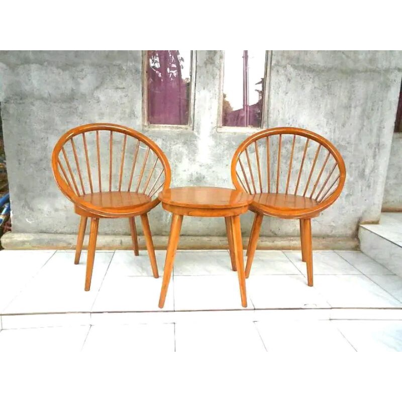 Jual MEBEL - KURSI TERAS RETRO - KURSI SANTAI - KURSI LENGKUNG - KURSI
