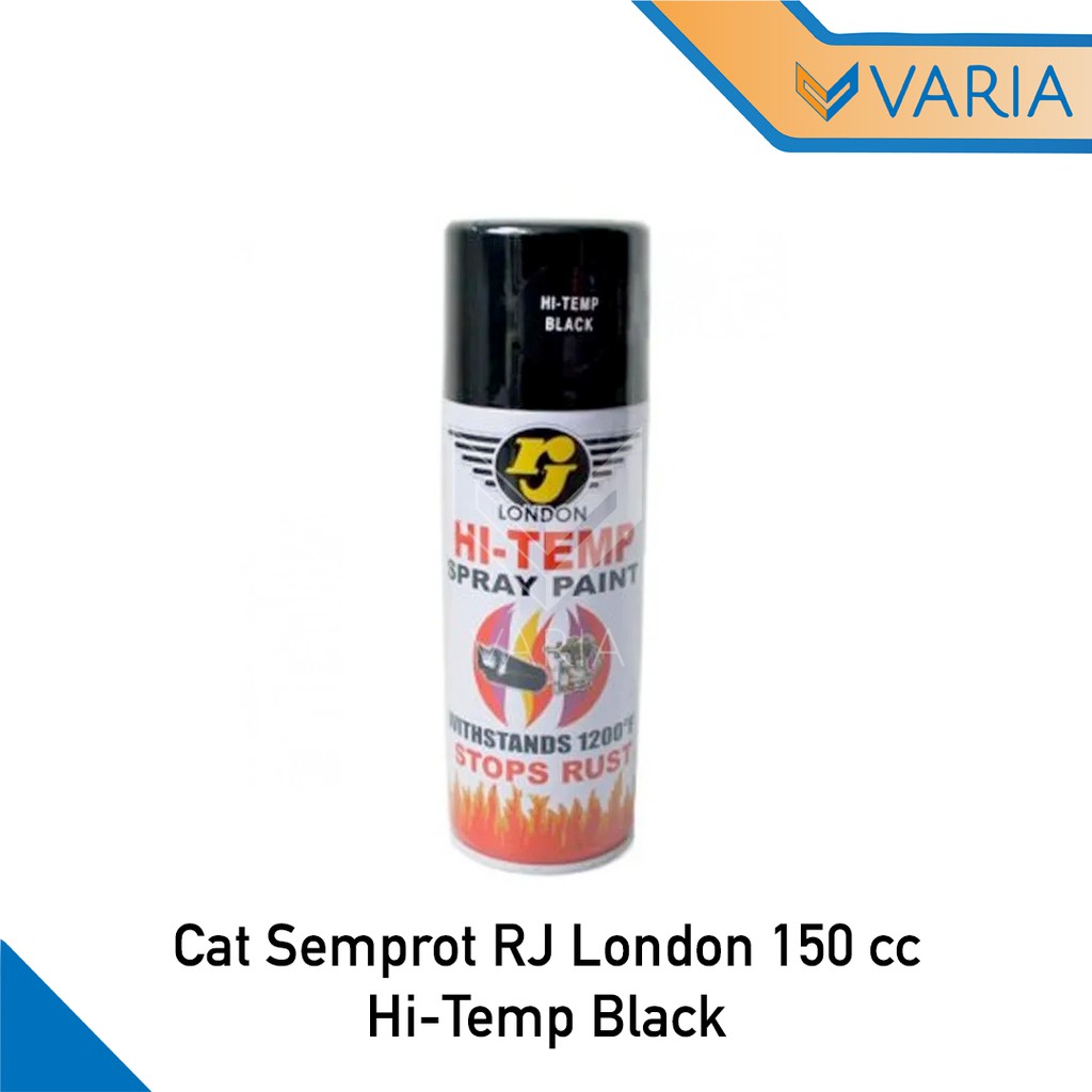 Jual Cat Semprot Pylox Pilox Rj London Hi Temp Black 150 Cc Tahan Panas Shopee Indonesia 6740