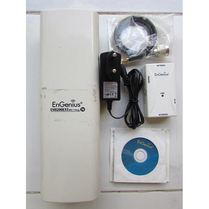 Jual EnGenius ENH200EXT 2.4GHz High Power Wireless Outdoor 150Mbps ...