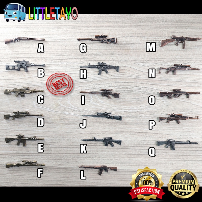 Jual MINIATUR SENJATA API SKALA 1/18 1:18 JOYTOY GIJOE WEAPON PISTOL ...