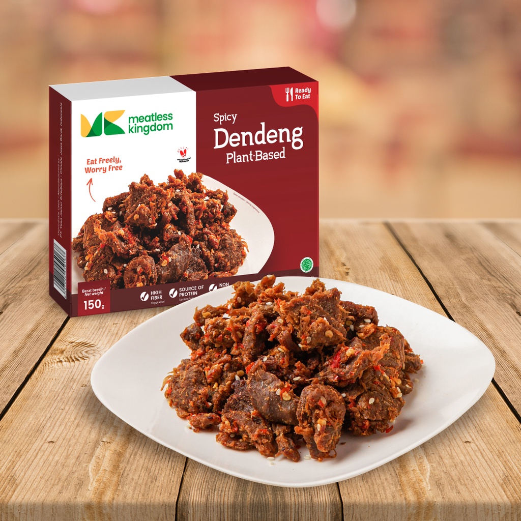 Jual Paket Happy Plant-Based | Rendang Vegan, Dendeng Pedas, Dendeng ...