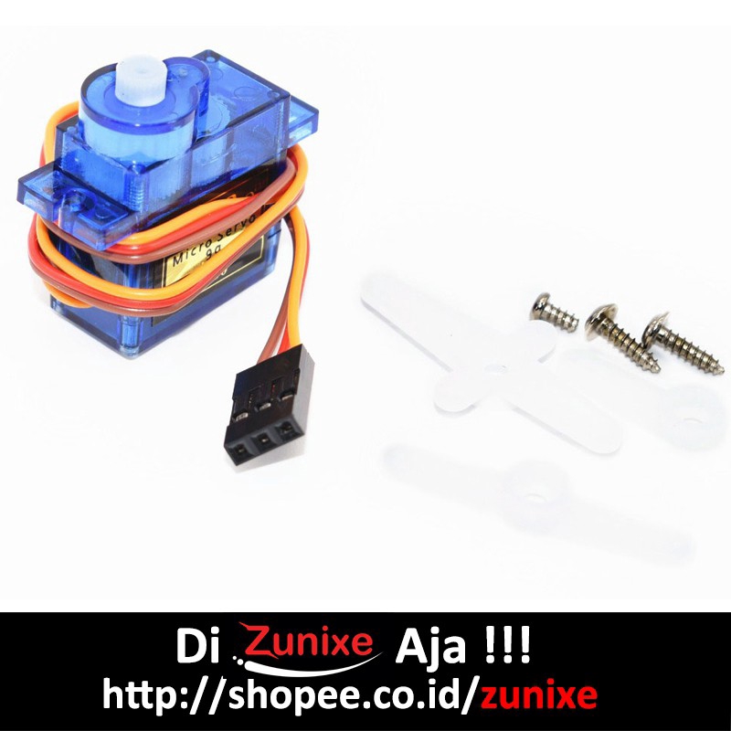 Jual SG90 9G MINI MICRO SERVO MOTOR 9GRAM | Shopee Indonesia