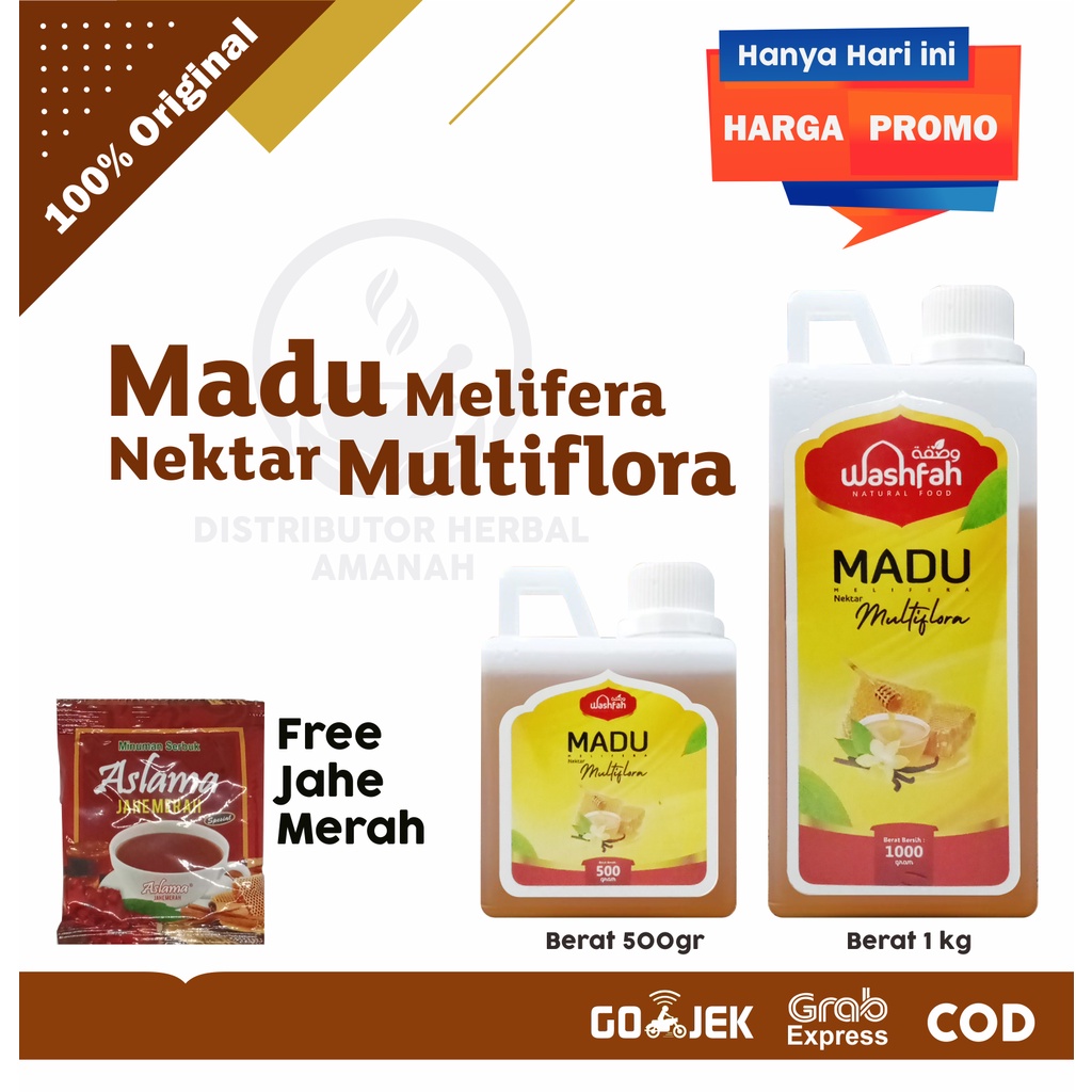 Jual Madu Multiflora 1kg Asli Murni | Shopee Indonesia