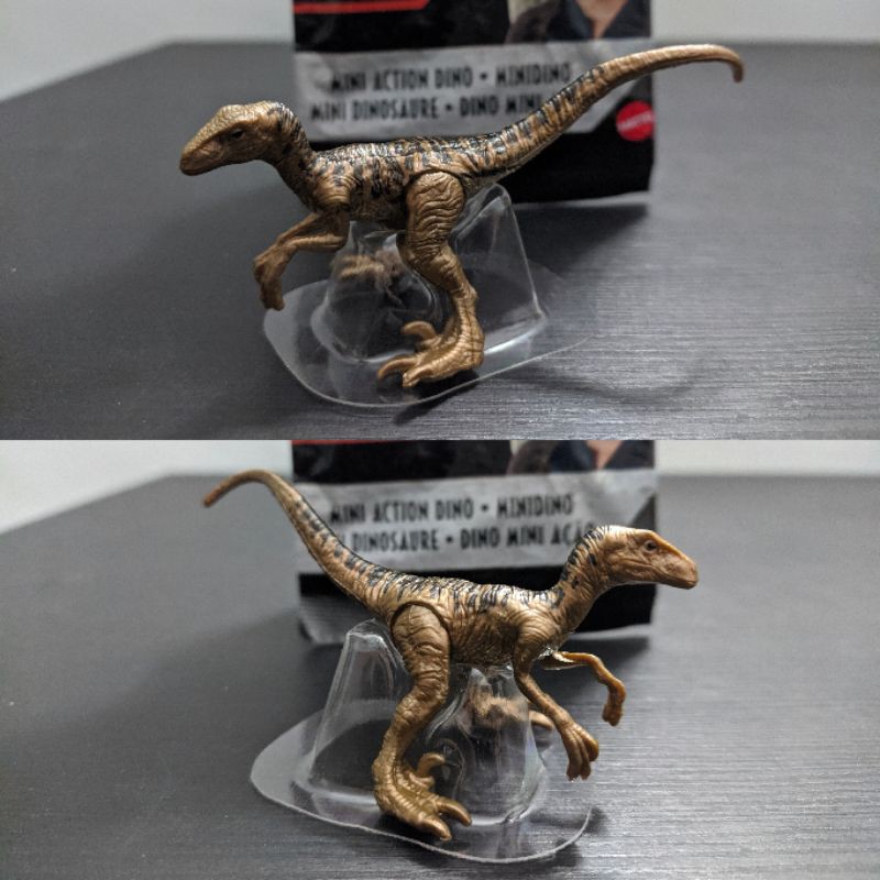 Mattel jurassic world hot sale mini action dino