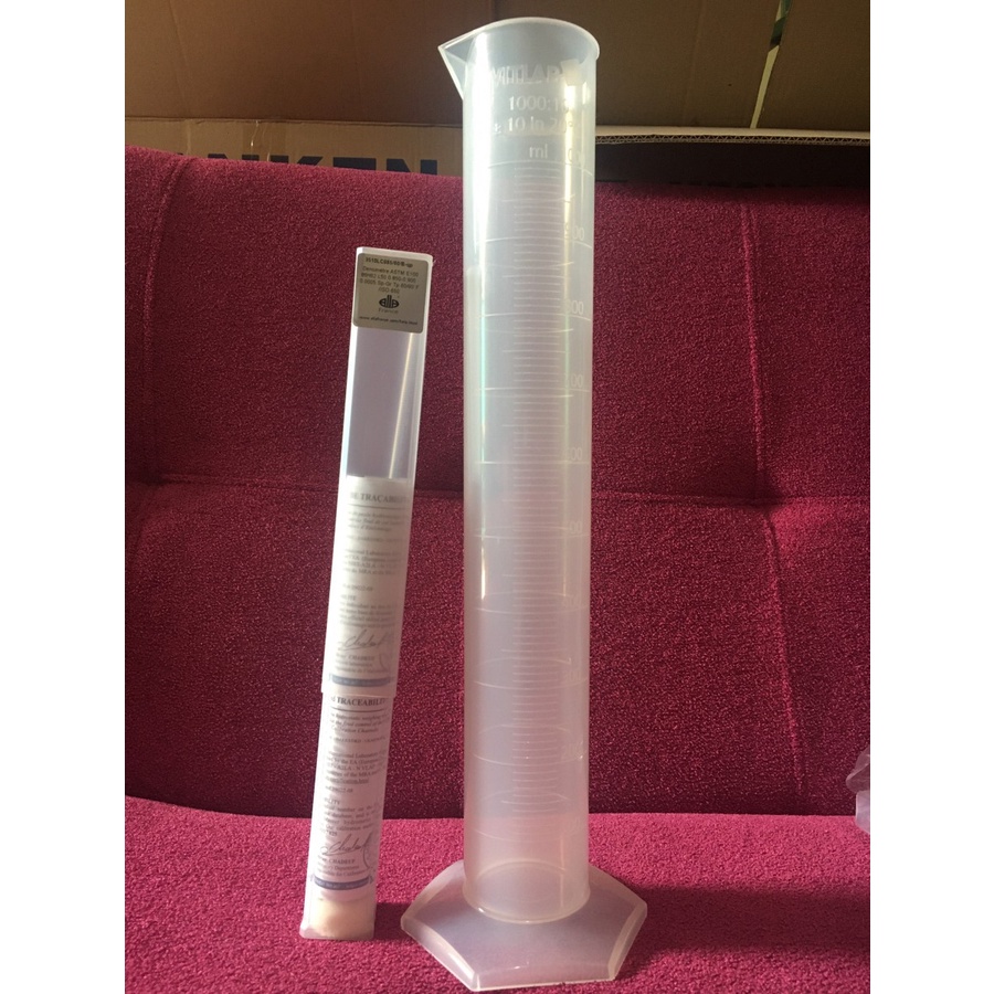 Jual Hydrometer ASTM Solar 0.850-0.900 with Gelas Ukur 1000ml 1 Liter ...