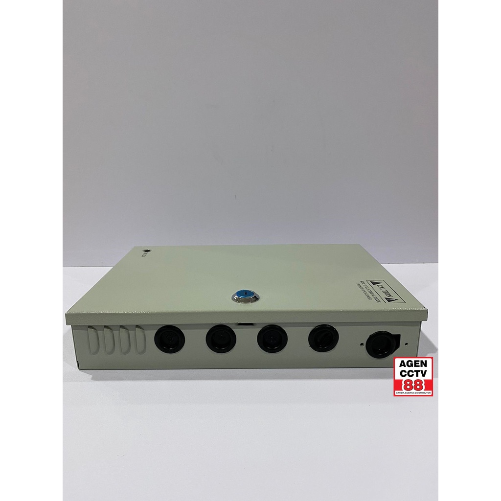 Jual Power Supply PSU Panel Box SPC DC 12V 20A 18CH Free Kabel AC ...