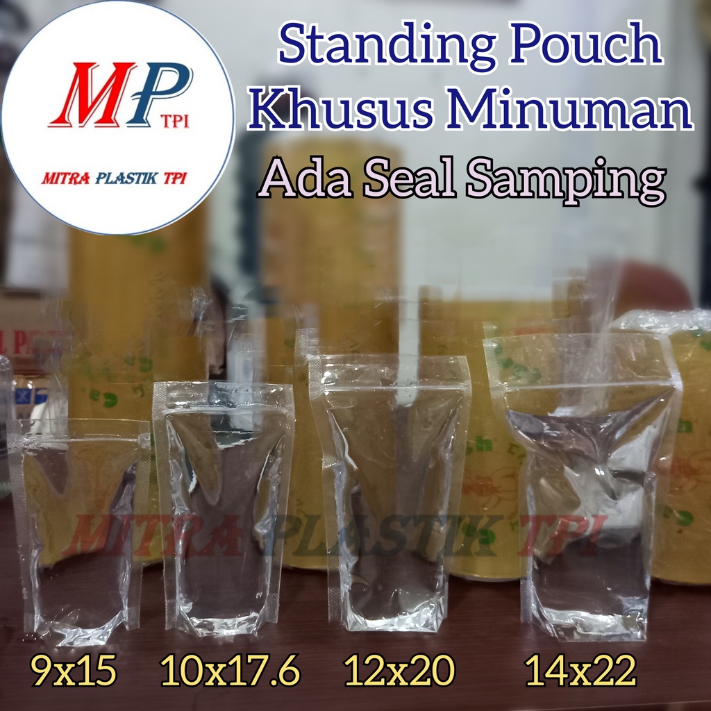 Jual Standing Pouch 14x22 Plastik Berdiri 14x22 Shopee Indonesia