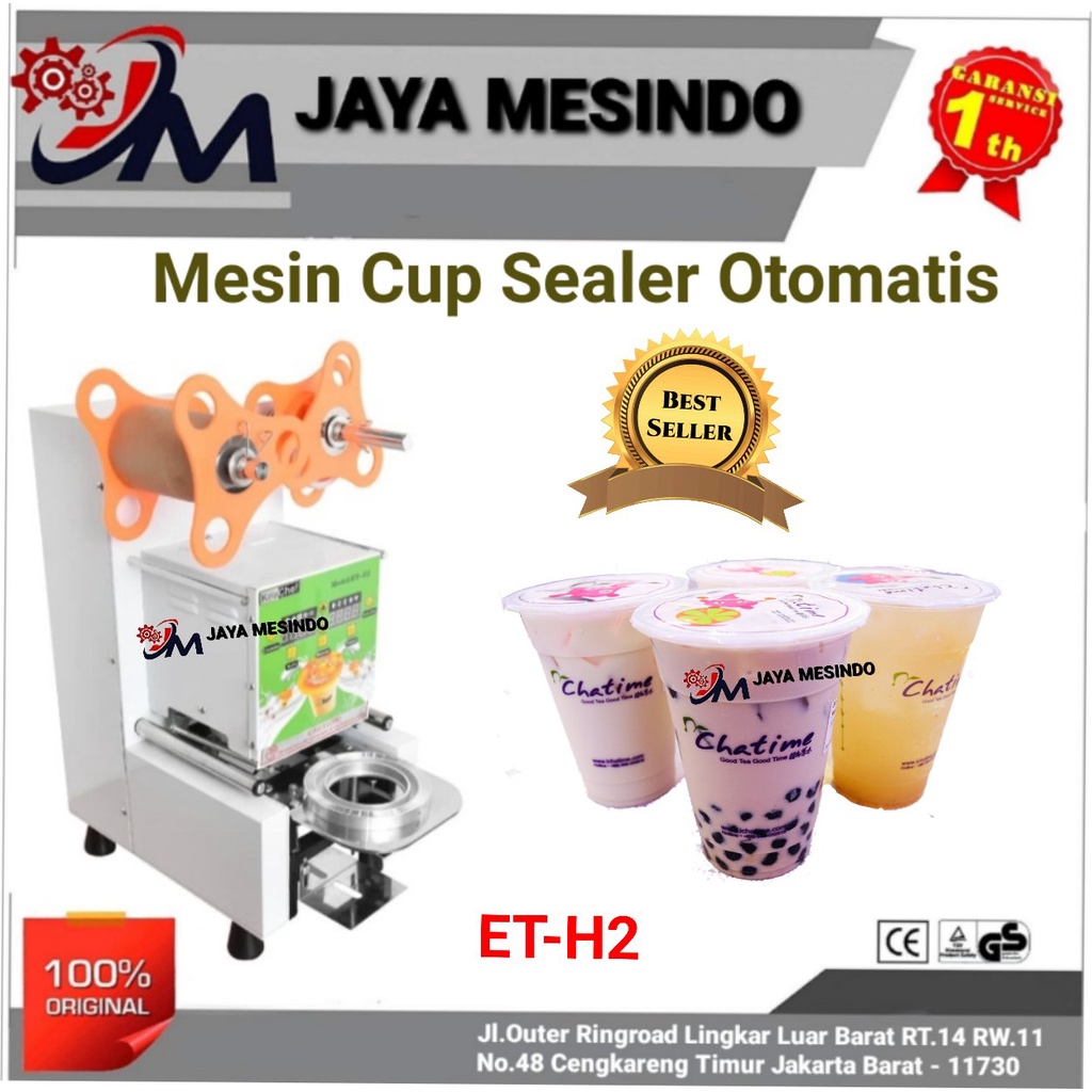 Jual Mesin Press Gelas Cup Sealer Otomatis Et H2 Eton Shopee Indonesia 6771