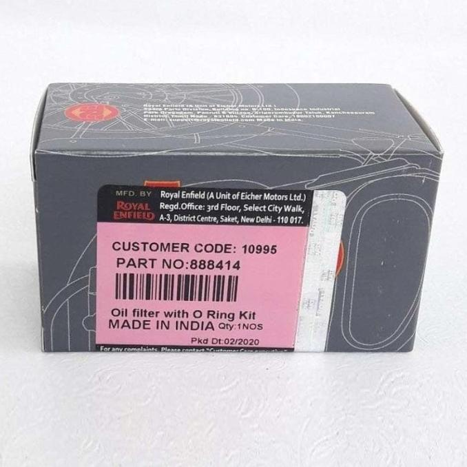 Jual Royal Enfield Engine Oil Filter Element (Classic/Bullet 350/500