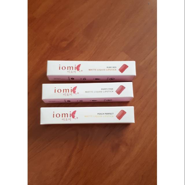 Jual Iomi lip cream bundle for 3 | Shopee Indonesia