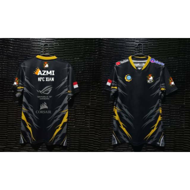 Desain Jersey Jersey Esports Custom JERSEY GAMING ESPORT CUSTOM