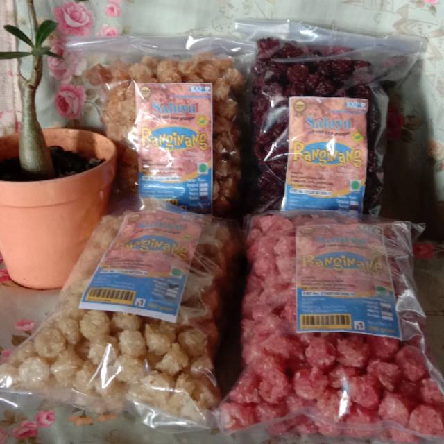 Jual Rengginang Mini mentah - Ranginang Saluyu TERMURAH!!! | Shopee ...