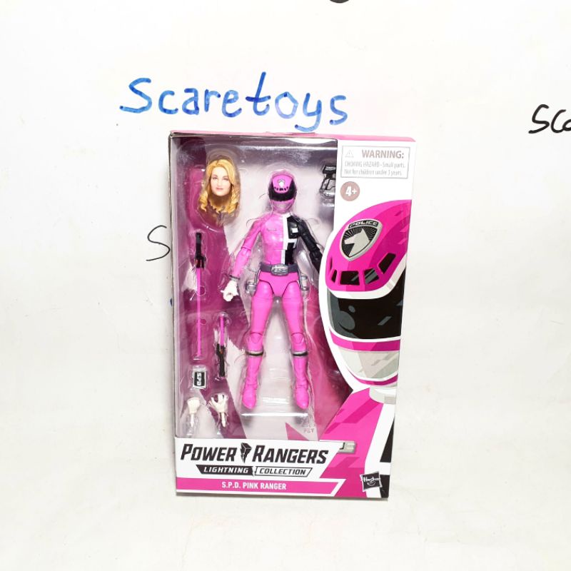 Jual Hasbro Lightning Collection Power Rangers SPD Pink Ranger | Shopee ...