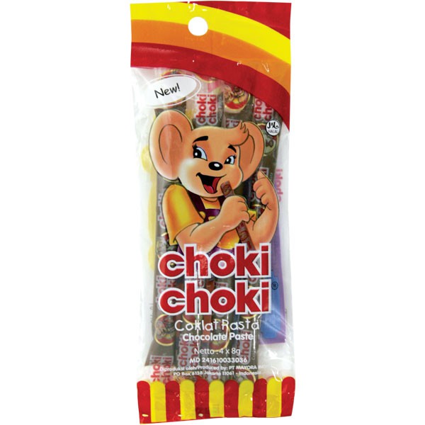 Jual Choki Choki Coklat Spm 4X10G | Shopee Indonesia