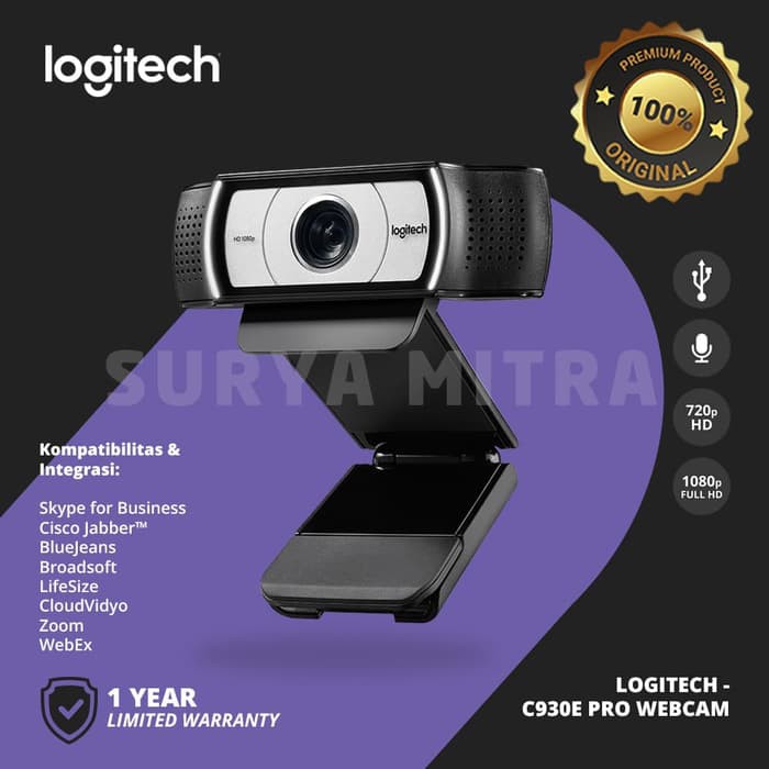 Jual Webcam Logitech C930E / C 930 E | Shopee Indonesia