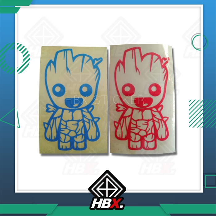 Jual Cutting Sticker Stiker Baby Groot 8x4,5cm | Shopee Indonesia
