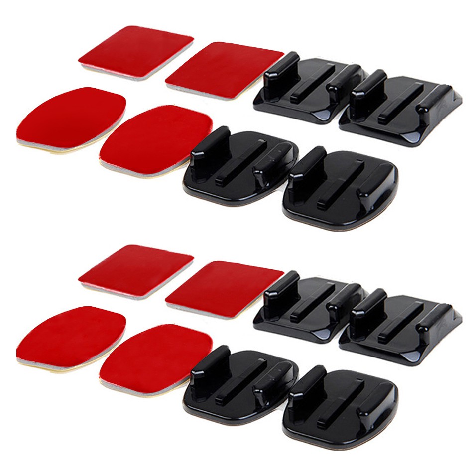Jual Sticker 3M Curved Flat Mount 8 PCS for GoPro and Xiaomi Yi - 1031 ...