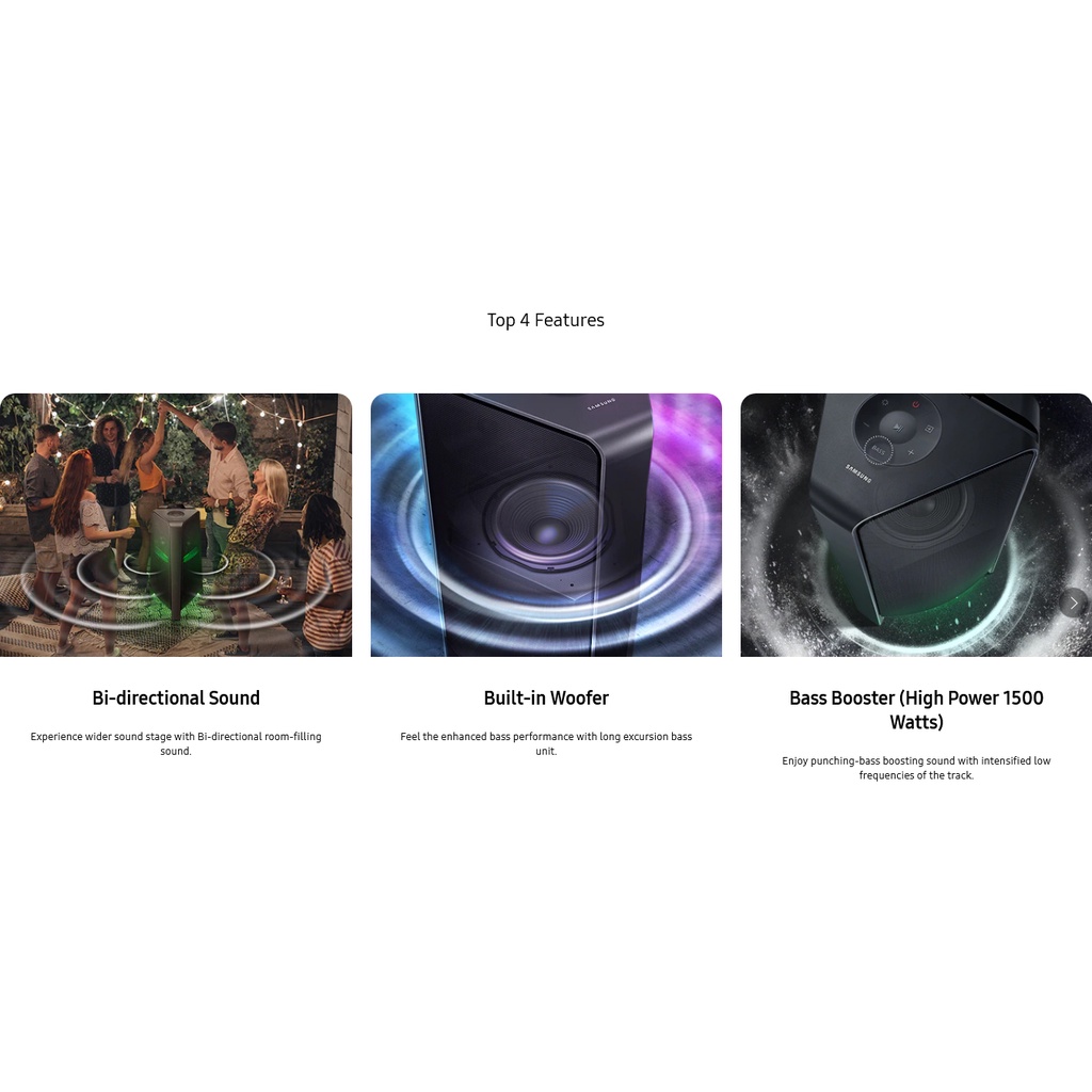 Jual Speaker Active Samsung MXT 70 Sound Tower | Shopee Indonesia