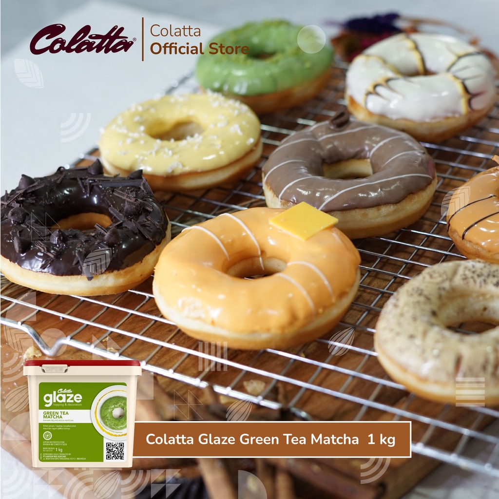 Jual Colatta Glaze Green Tea - Bahan Pelapis Rasa Green Tea 1Kg ...