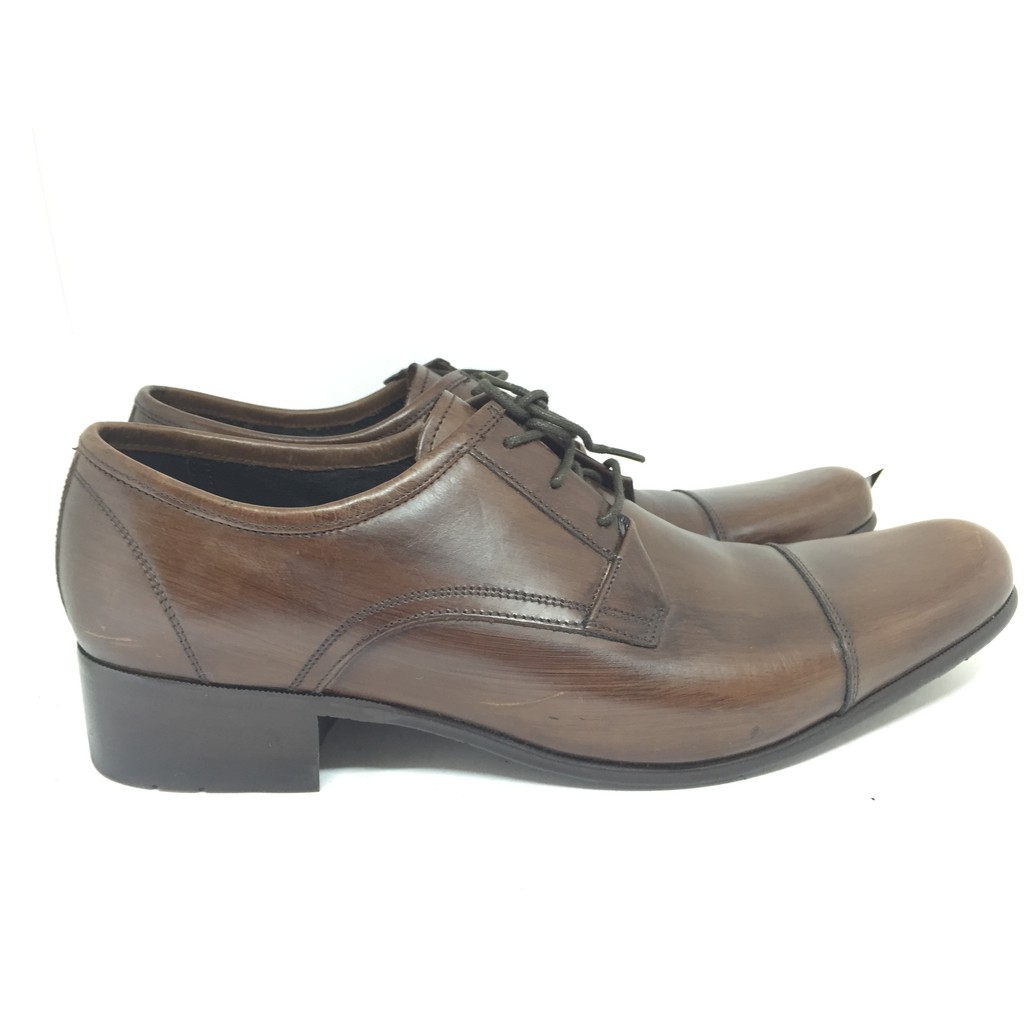 Jual KATHARINE HAMNETT LONDON OXFOR SHOES DARK BROWN PANTOFEL PRIA Shopee Indonesia