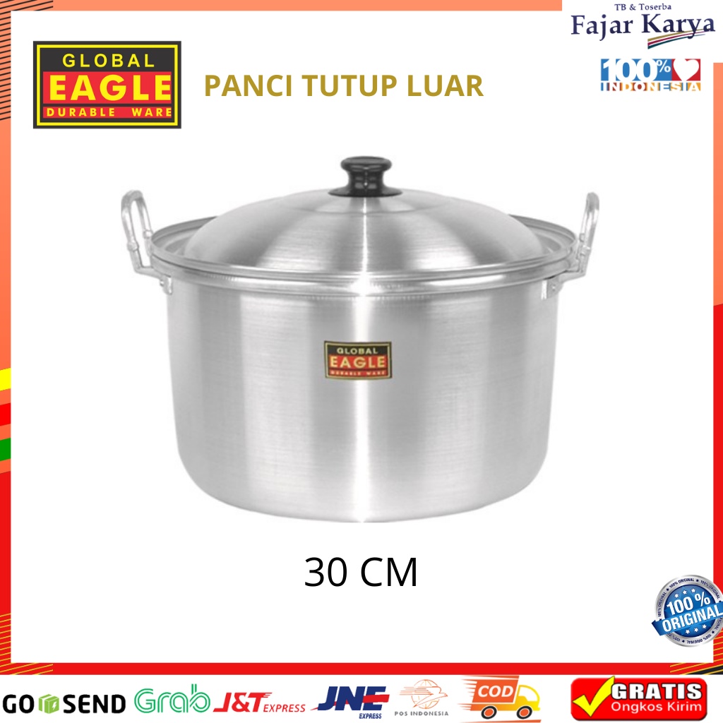 Jual Panci Alumunium Global Eagle Panci Rebus Serbaguna 28 Cm Shopee