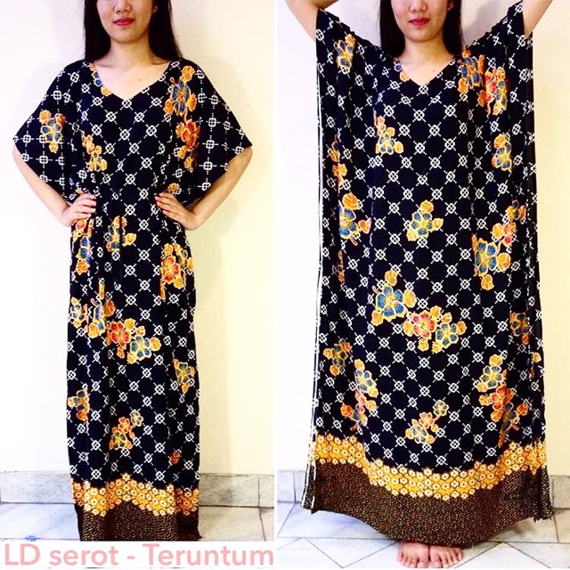 Jual Long Dress Serot | Shopee Indonesia