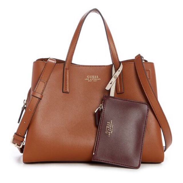 Guess girlfriend satchel office top handle sling