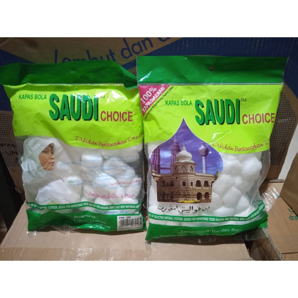 Jual Saudi Cotton Wool KSB050 50 GR | Shopee Indonesia